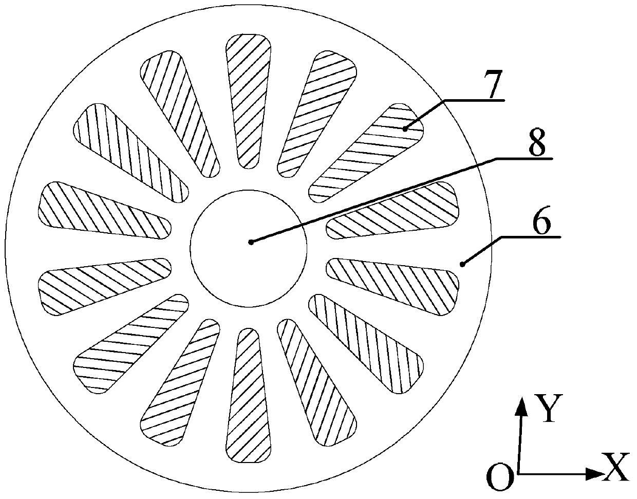 A 12/14 Bearingless Switched Reluctance Motor with Adjustable Air Gap