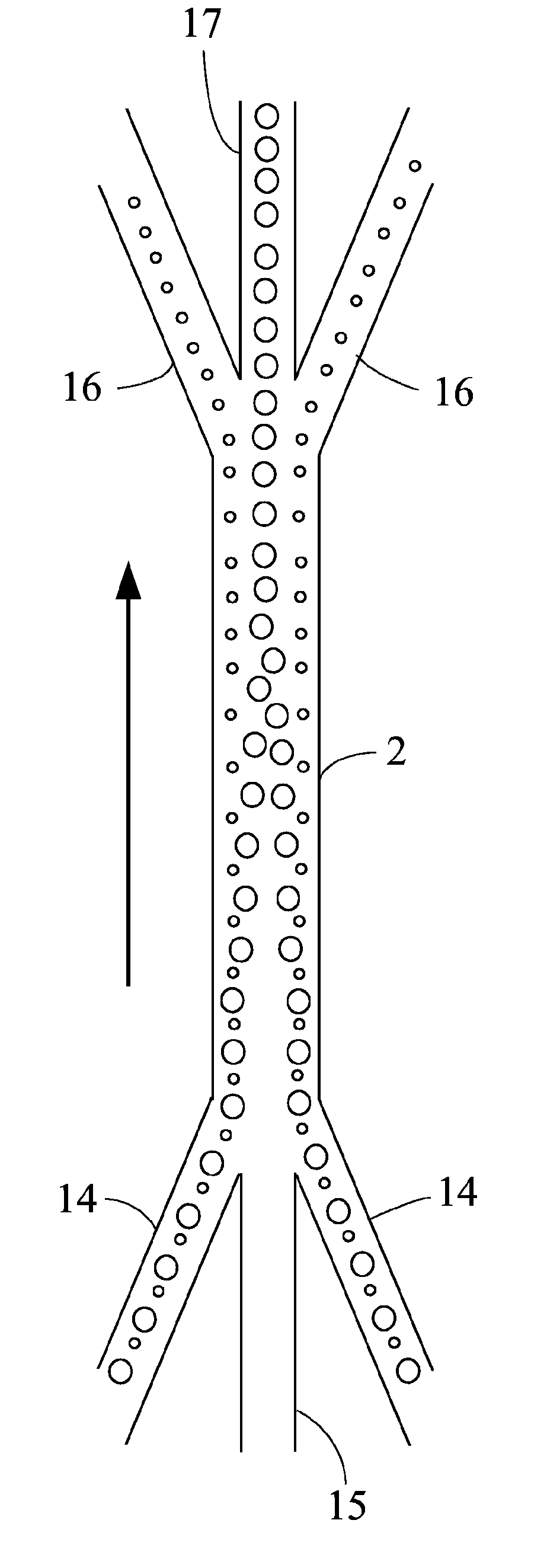 Method and Device for Separating Particles