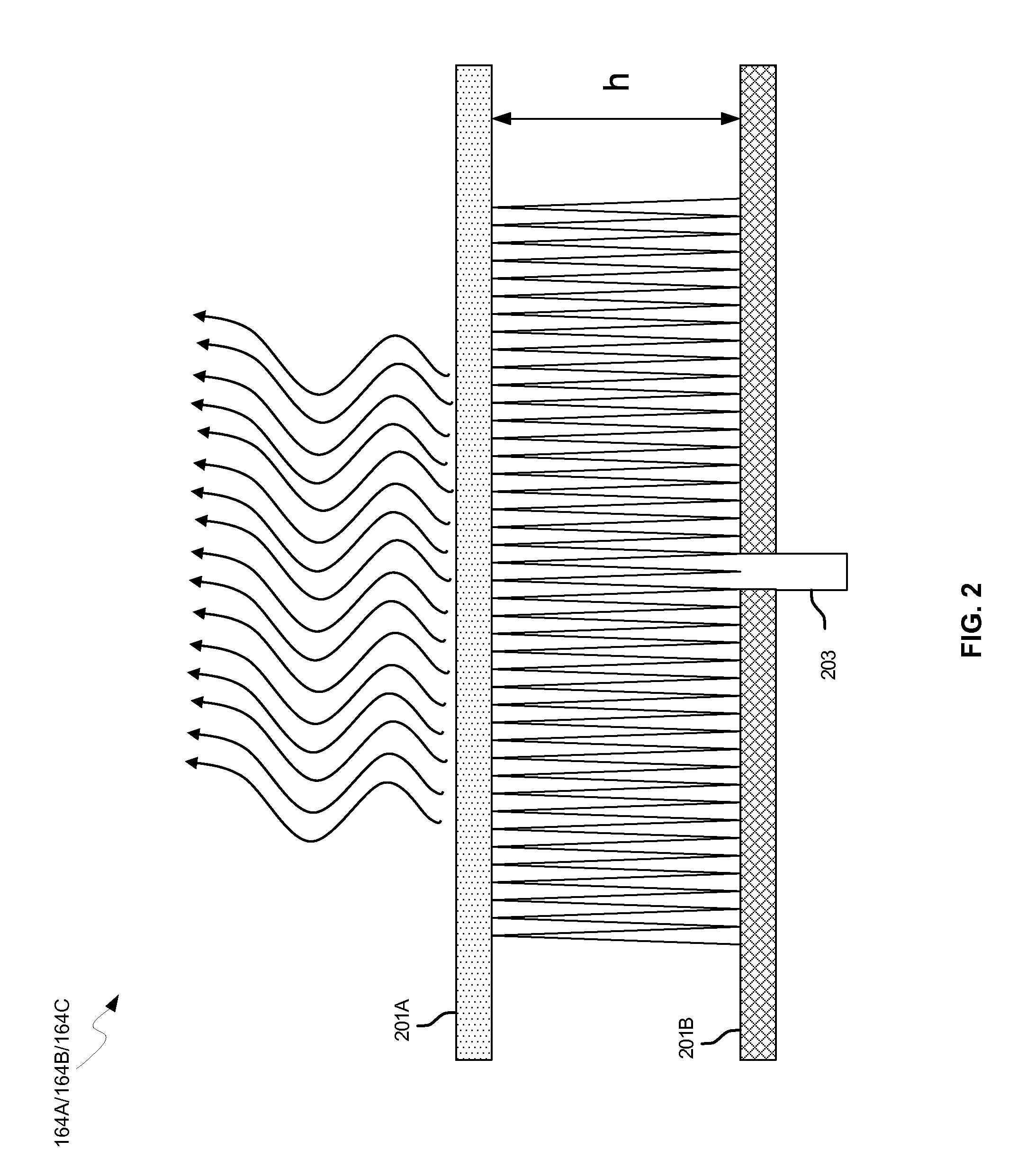 Method and system for an integrated leaky wave antenna-based transmitter and on-chip power distribution