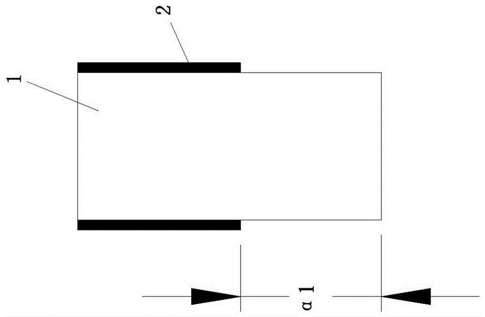 Stripping device and stripping method for preparing copper-plated tube for air-conditioning compressor