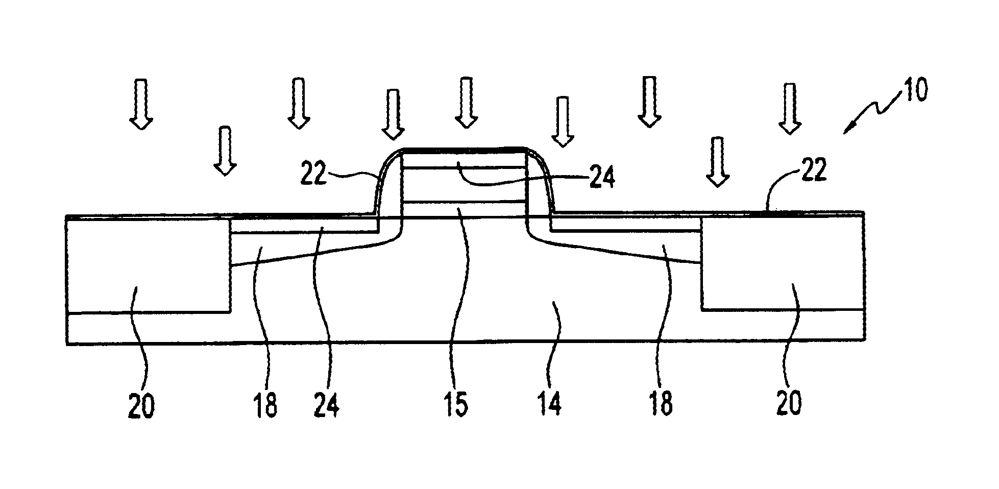 Epitaxial CoSi2 on MOS devices