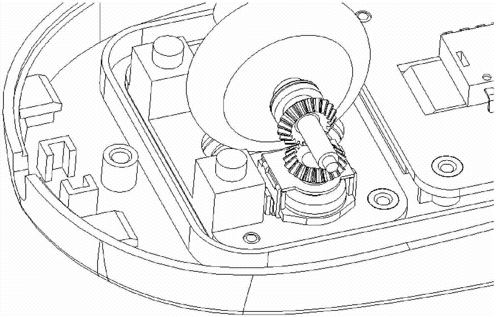 Mouse roller encoder device, mouse and waterproof mouse