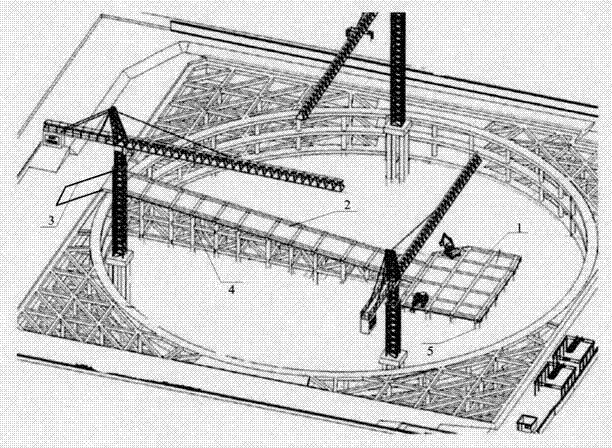 Concrete trestle and foundation pit connection joint structure and construction method thereof