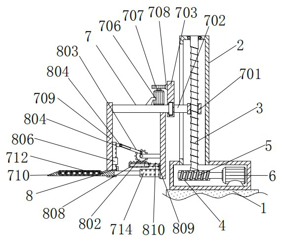 An intelligent warehouse roadway stacker