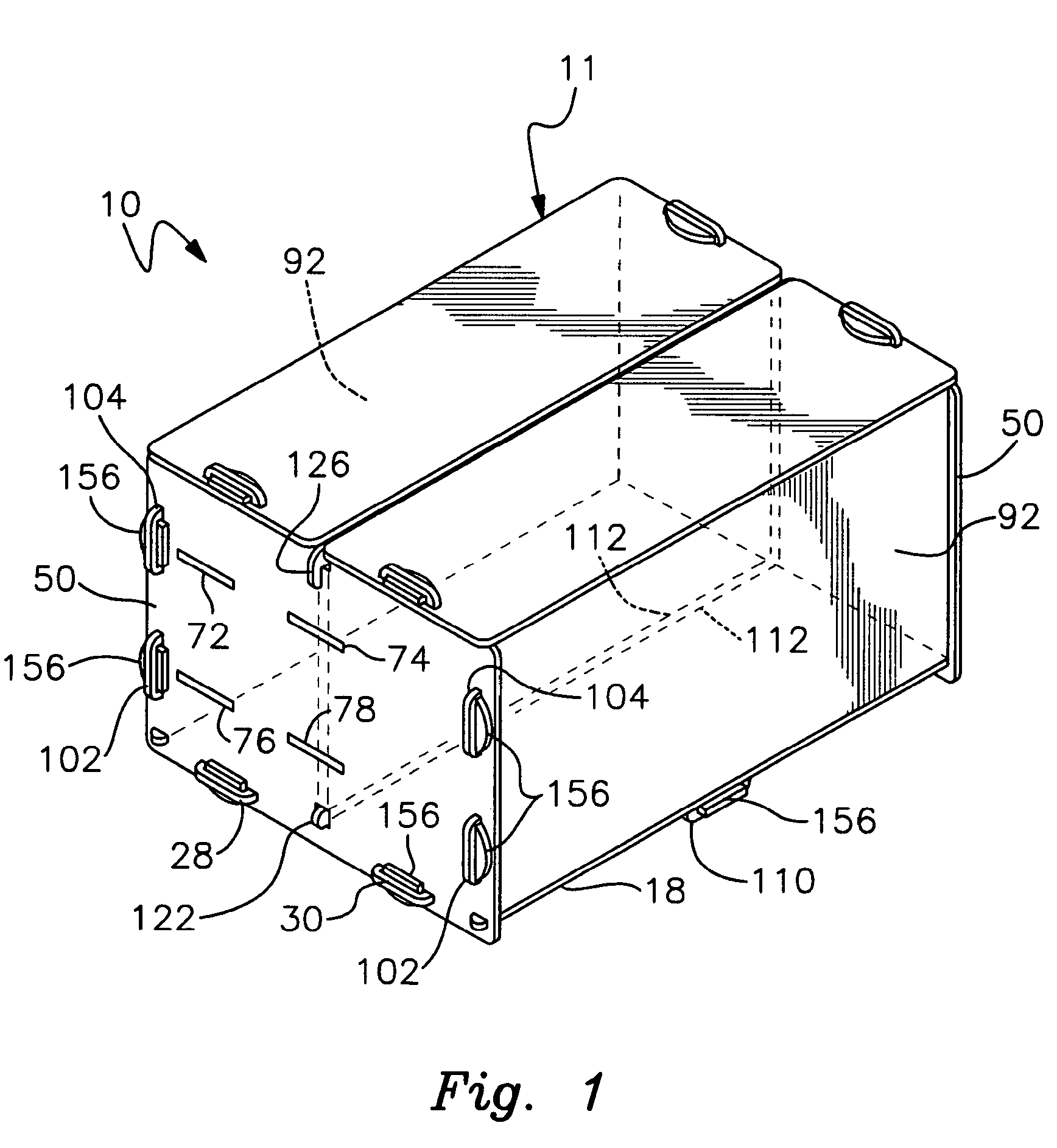 Convertible storage box assembly