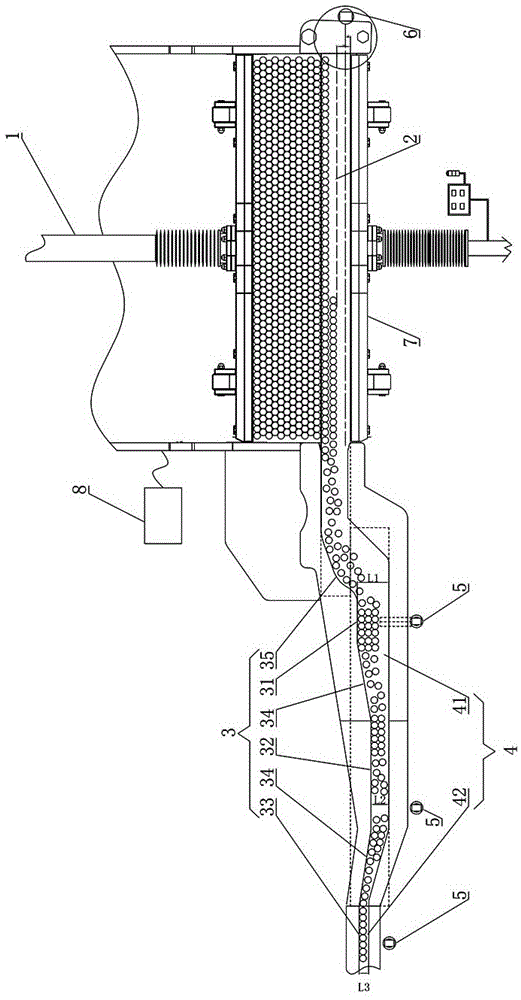 Automatic discharge method and discharge device of freeze dryer