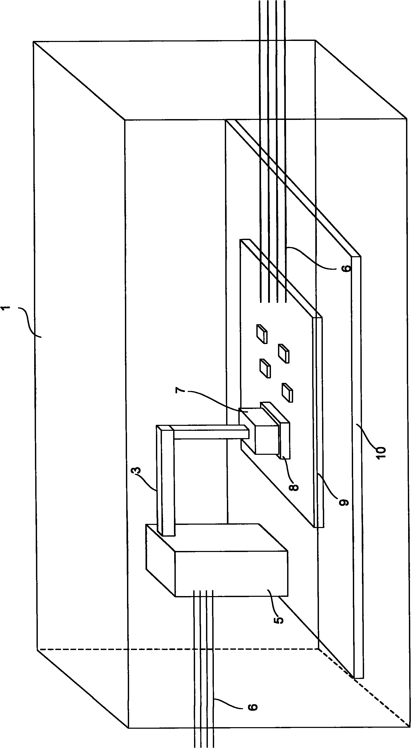 Method and equipment for testing temperature