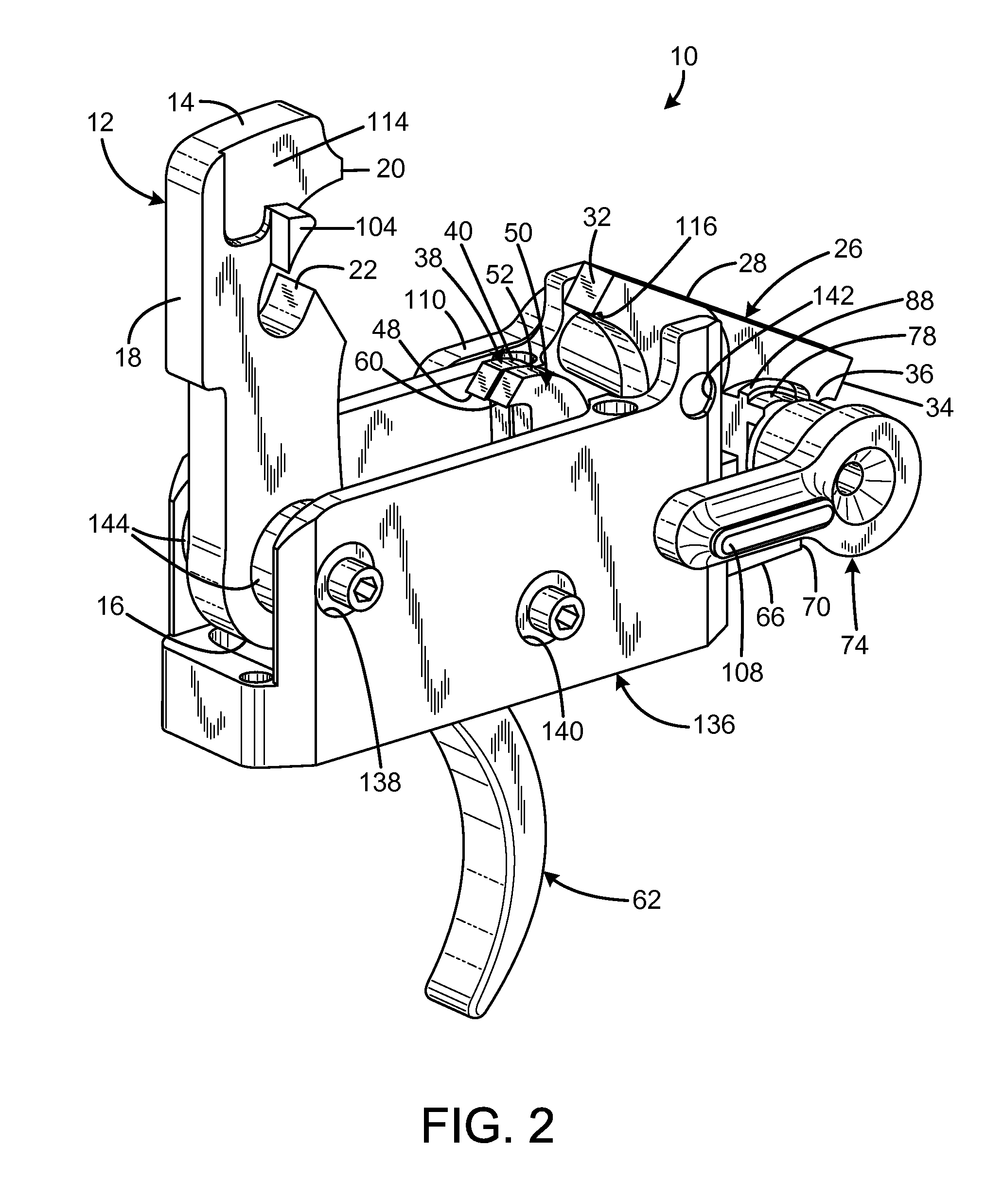 Trigger group for semi-automatic firearms