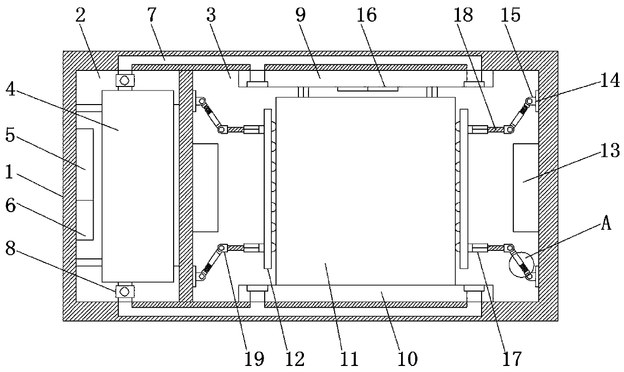 Intelligent transformer explosion-proof protection device