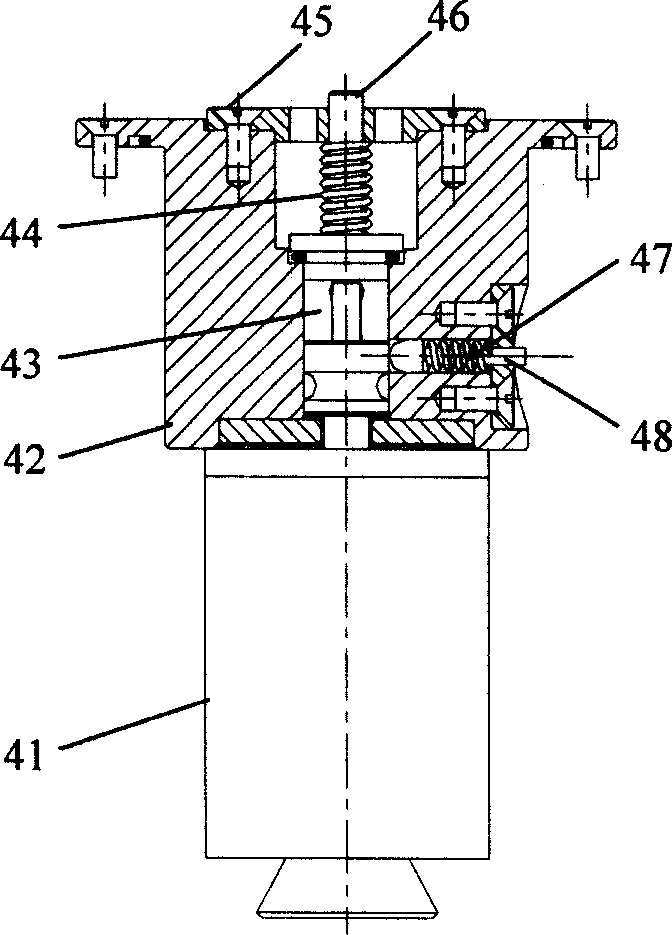 Underwater self-navigating platform mechanical system