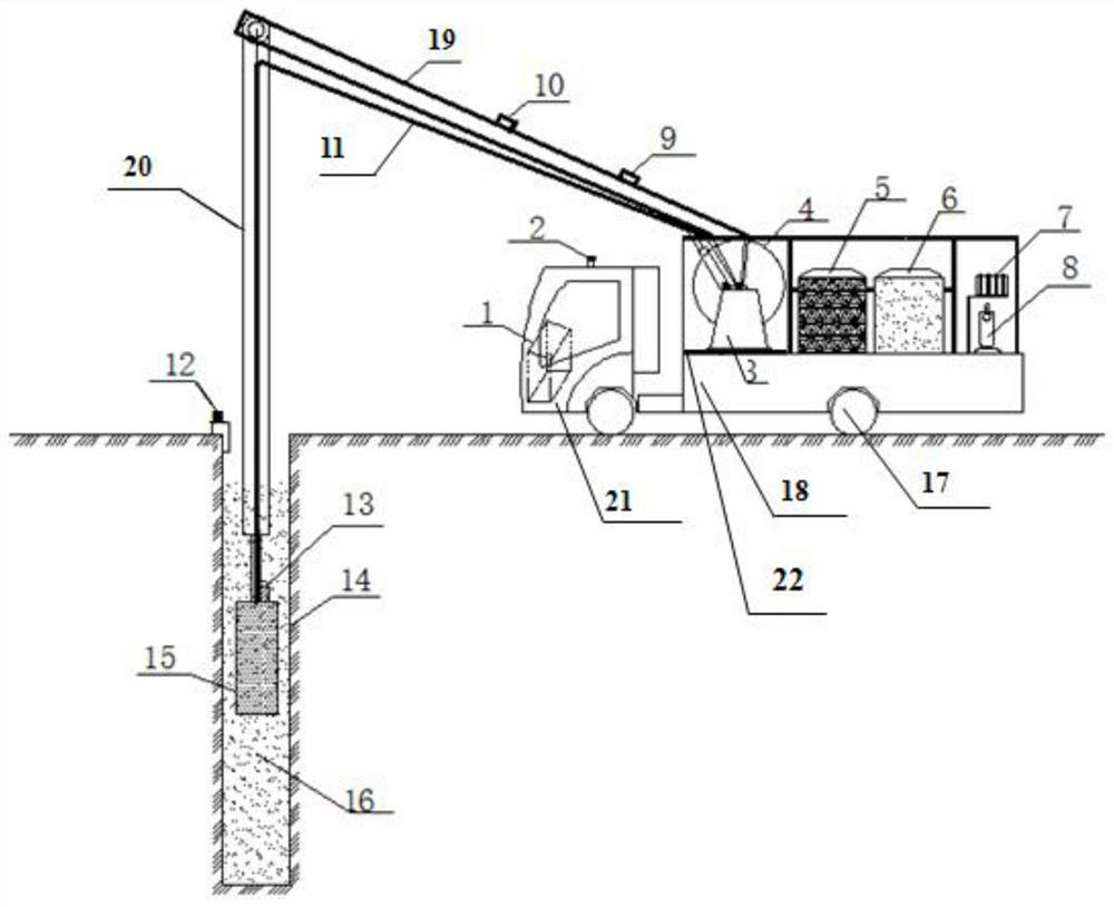 Intelligent and environment-friendly blast hole drainage vehicle for open-pit blasting engineering