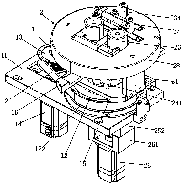 Wire head and tail switching mechanism of wire