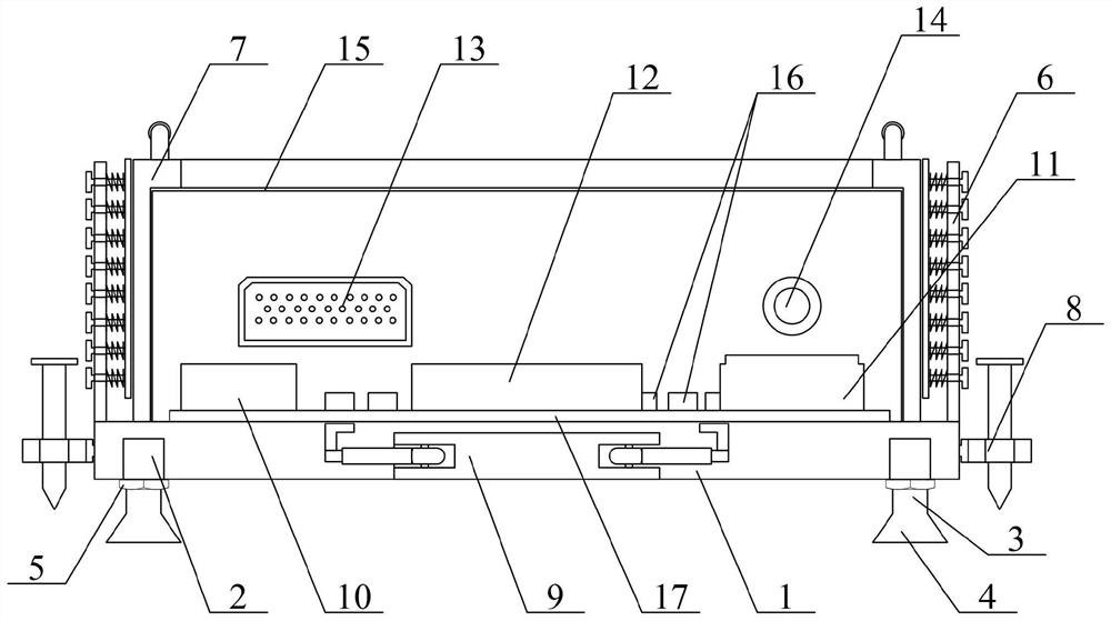 Fire-fighting Internet of Things gateway device convenient to install