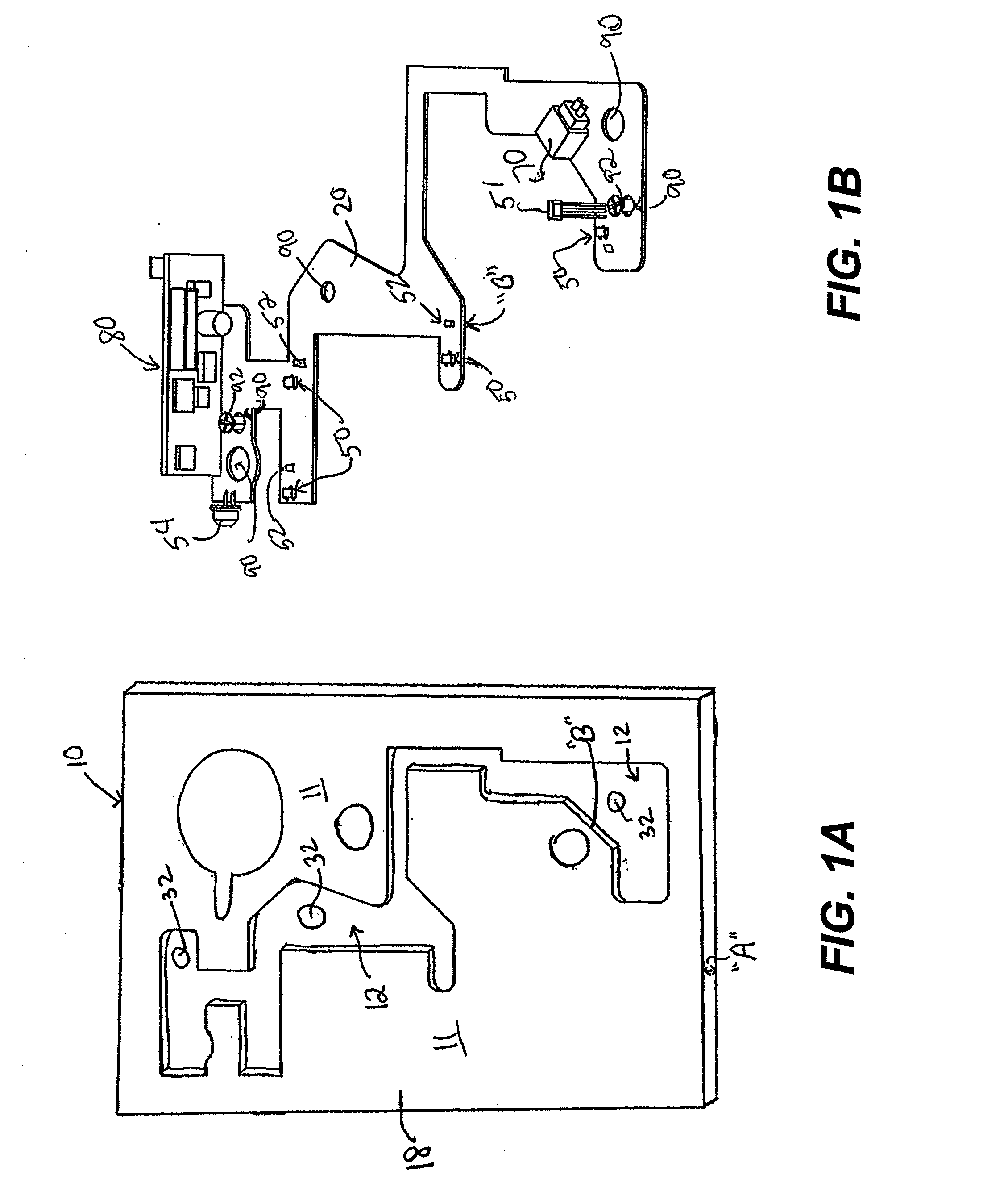 Locking device with embedded circuit board