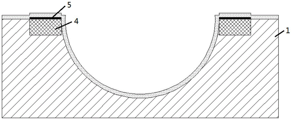 A kind of inner and outer double-electrode micro-hemispherical resonant gyroscope and its preparation method