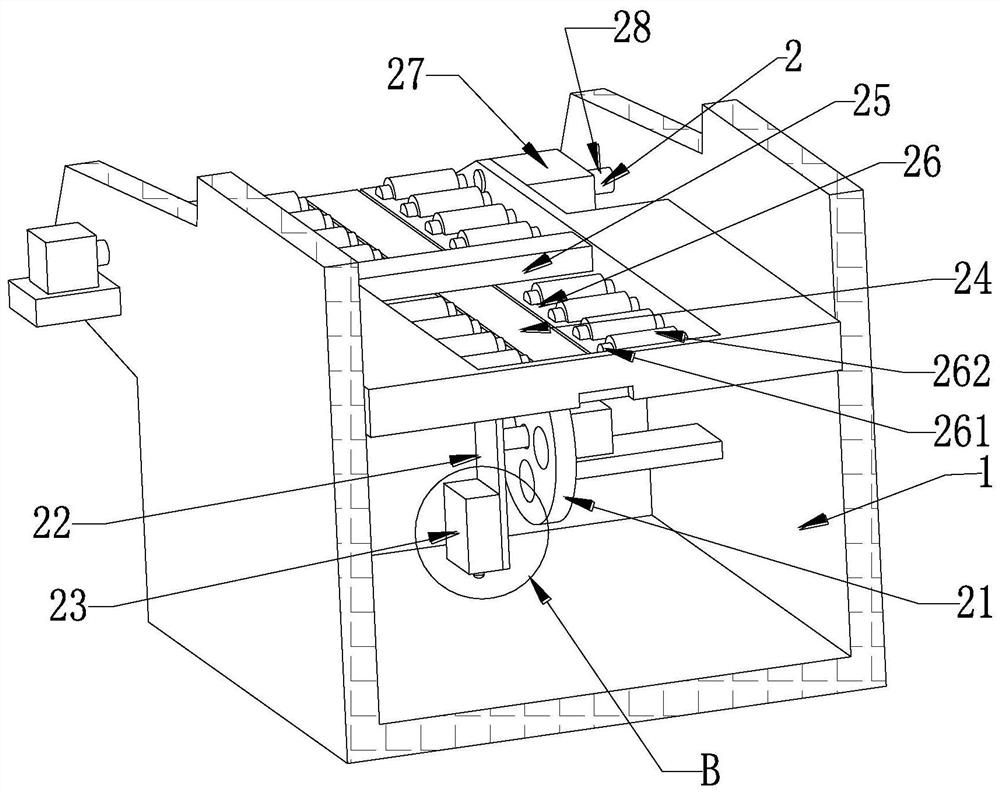 A kind of printed circuit board base material processing device and processing method