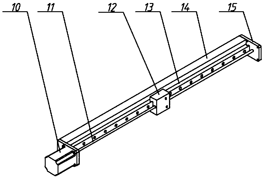 Machine vision-based fire-resistant material image acquisition device