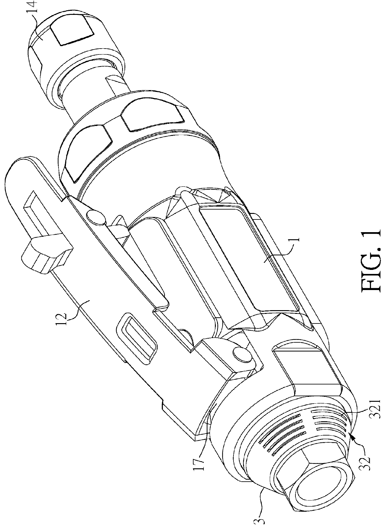 Compressed air tool having silencer structure