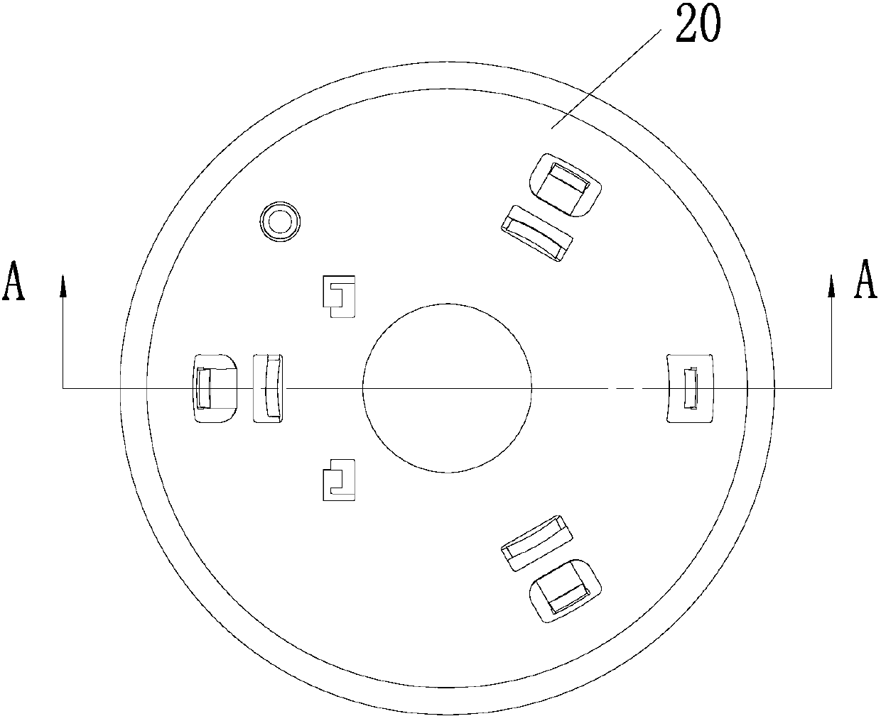 Anti-dropping assembly structure and refrigerator