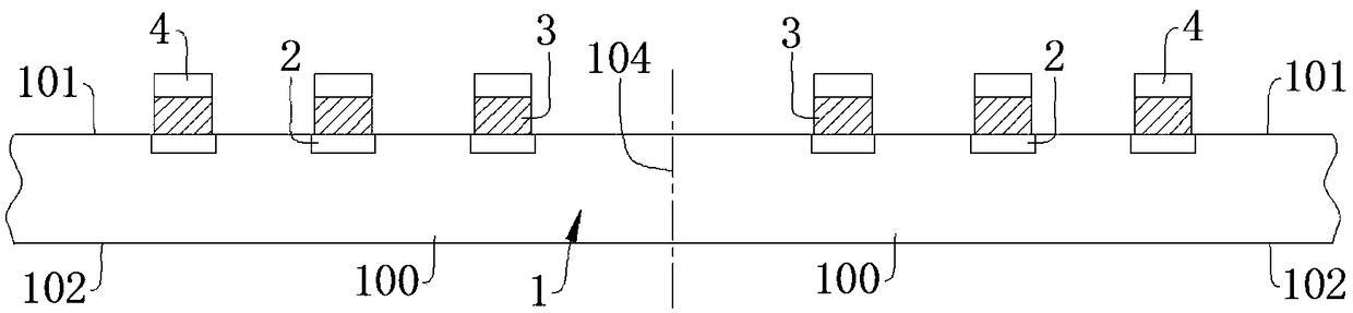 Packaging method of wafer chip and structure of wafer chip