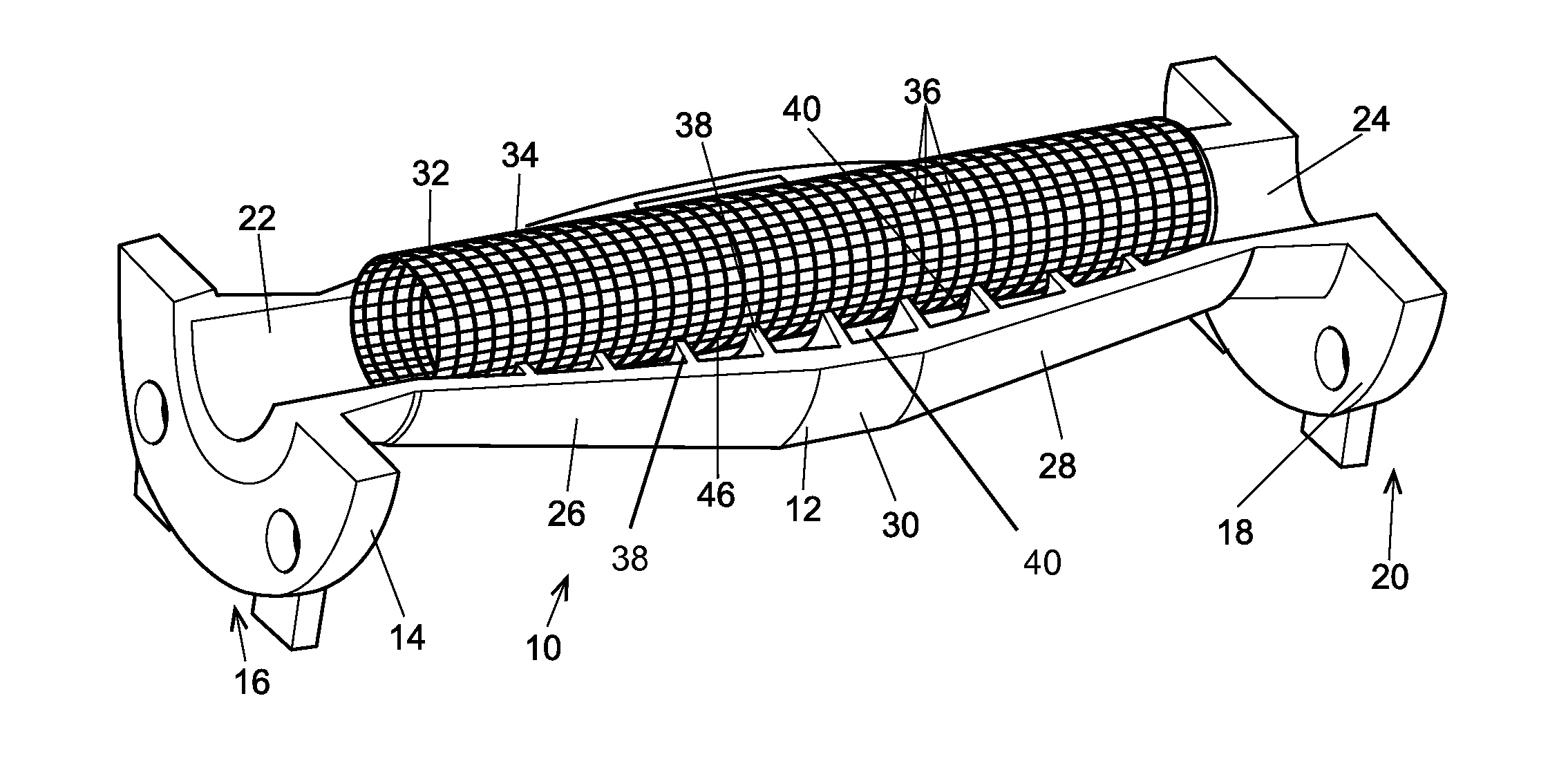 Simplified modal attenuator