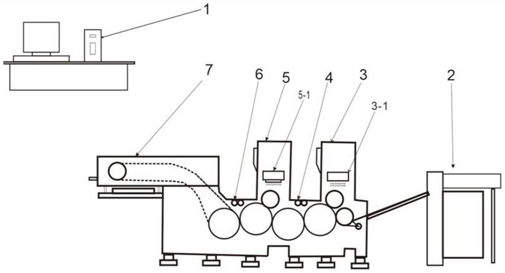 Laser digital jet printing method