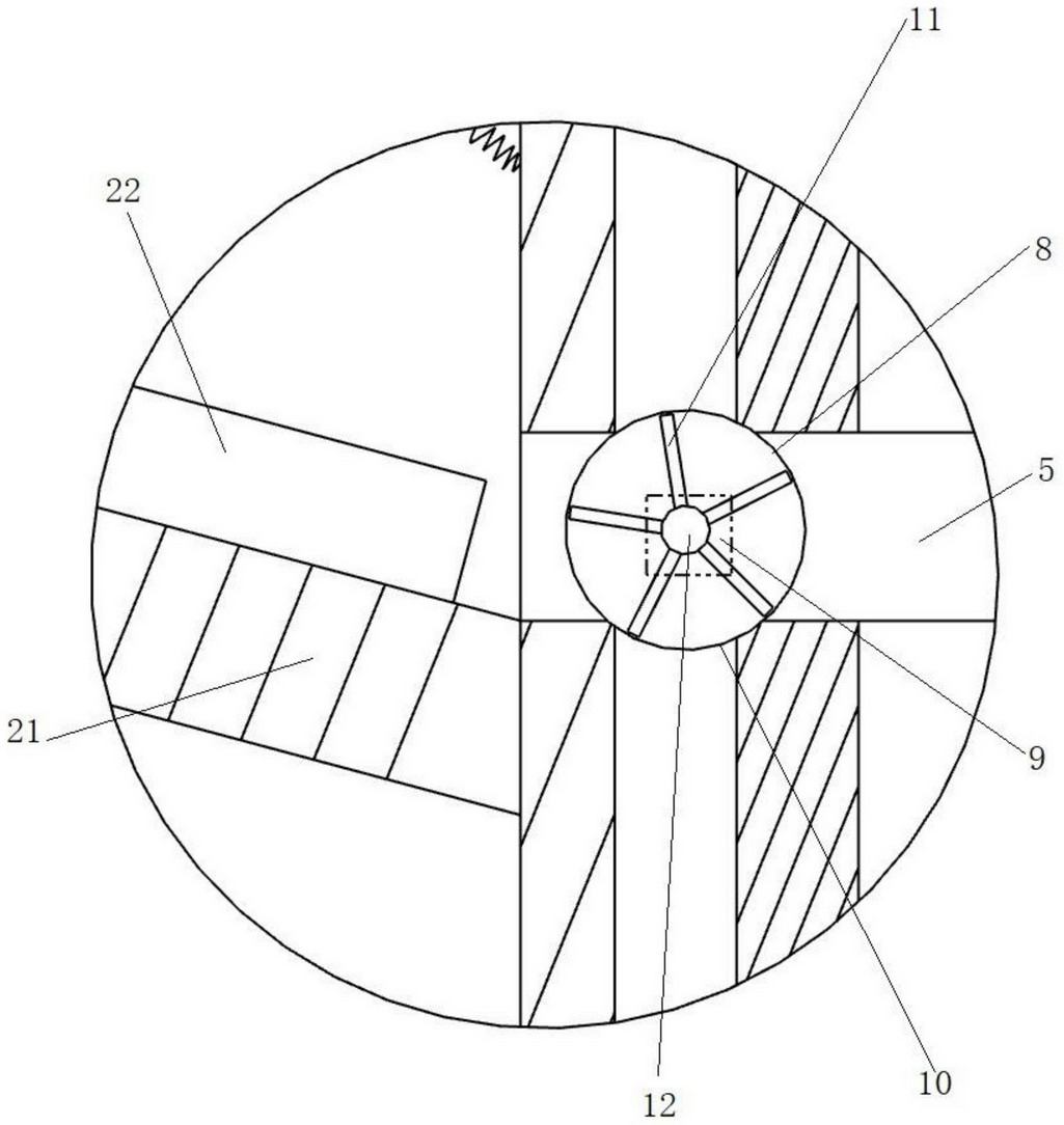 Anti-carbonization device for vegetable drying