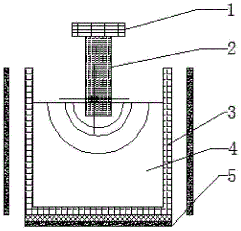 A kind of quasi-single crystal silicon ingot growth method