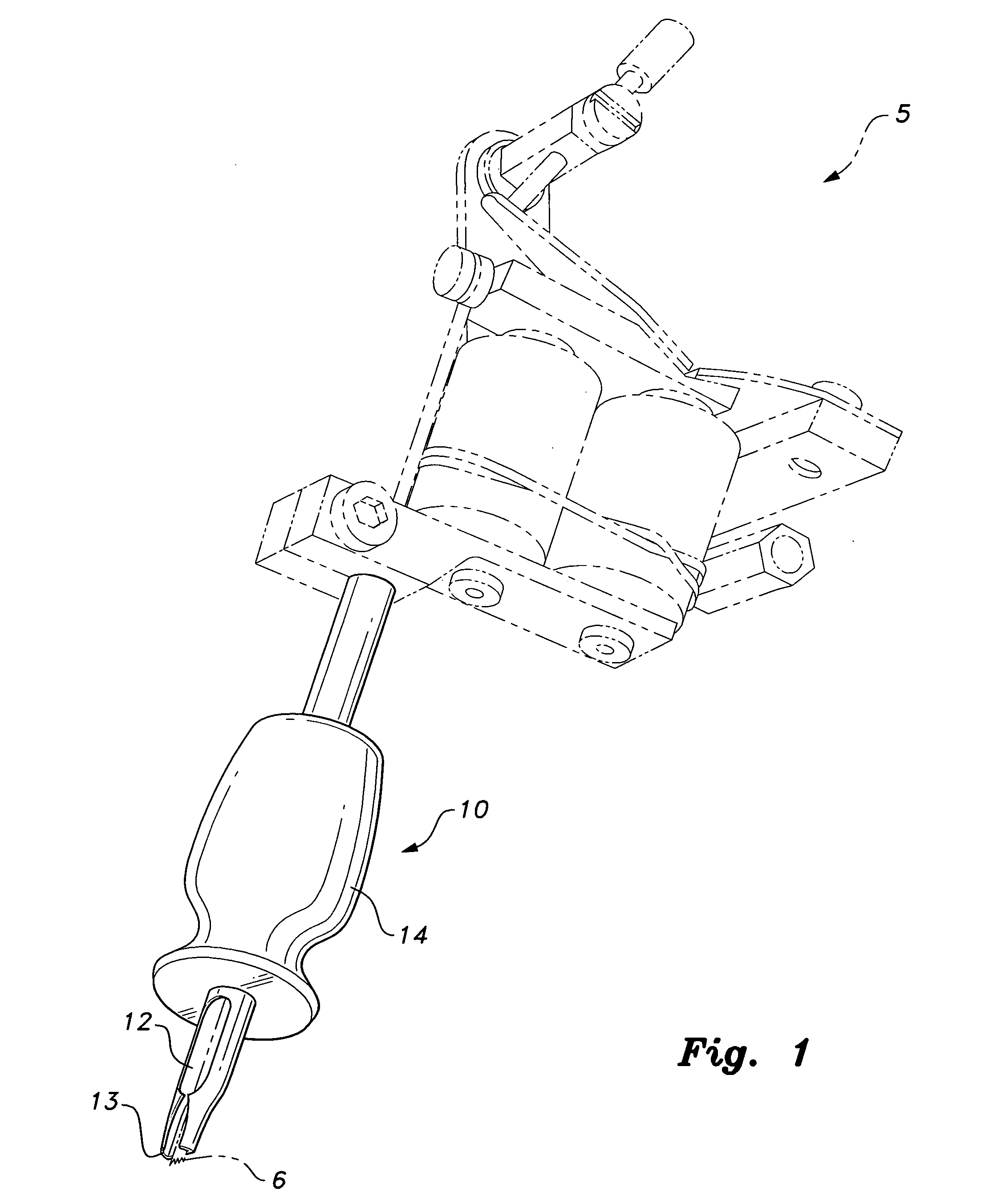 Biodegradable, disposable tattoo tube