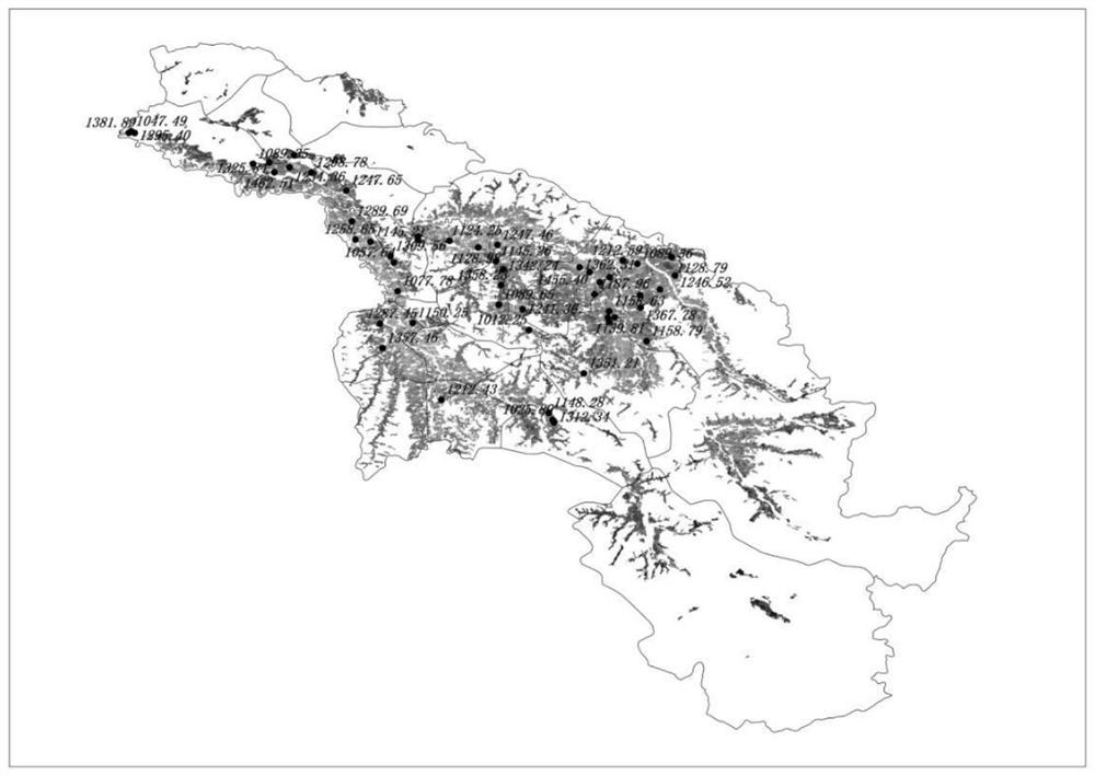 Multi-time sequence image rice yield estimation method based on crop phenological period