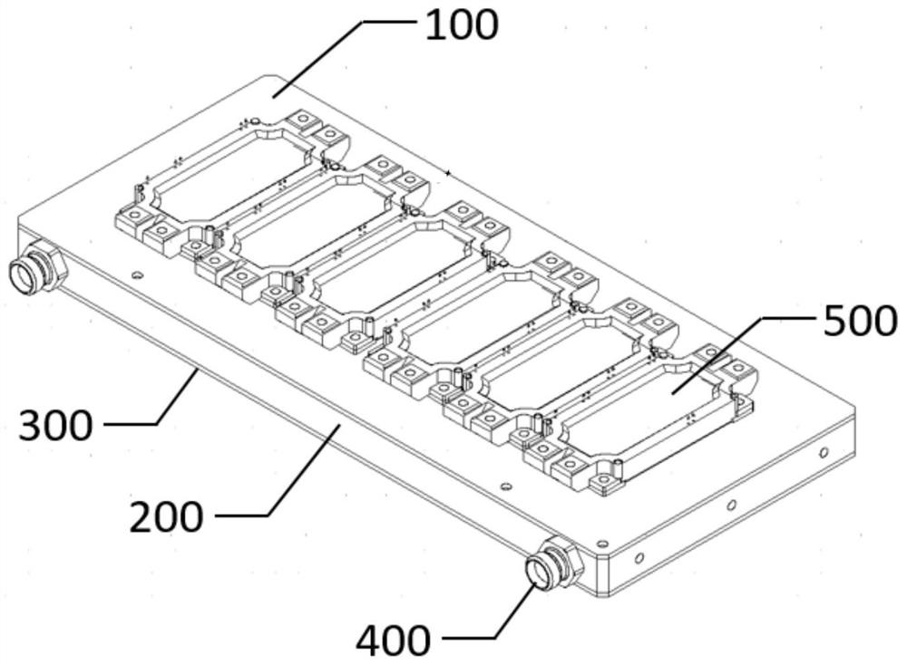 Liquid cooling plate and power module