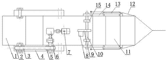 Pipeline dredging method and pipeline dredging robot