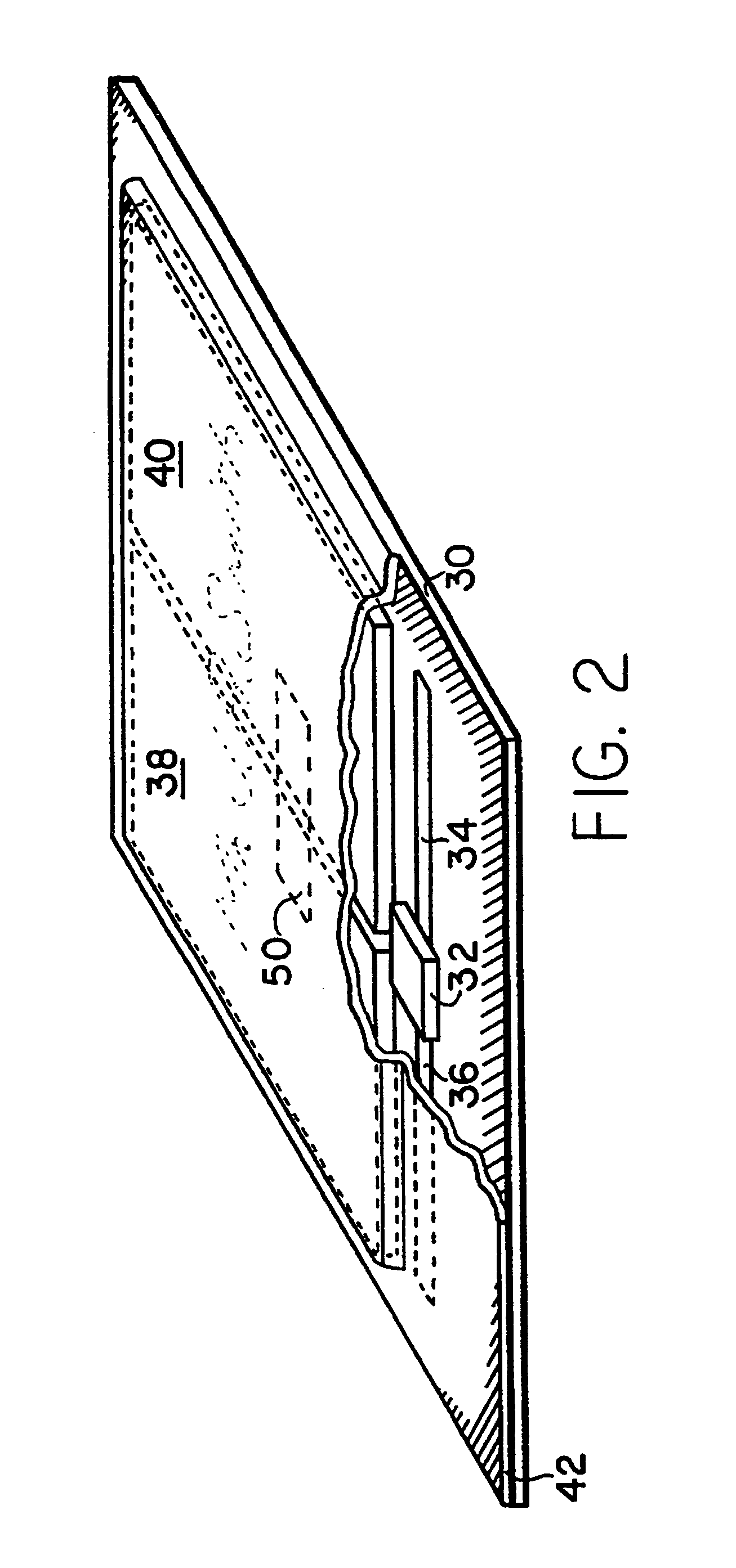 Thin, flexible, RFID label and system for use