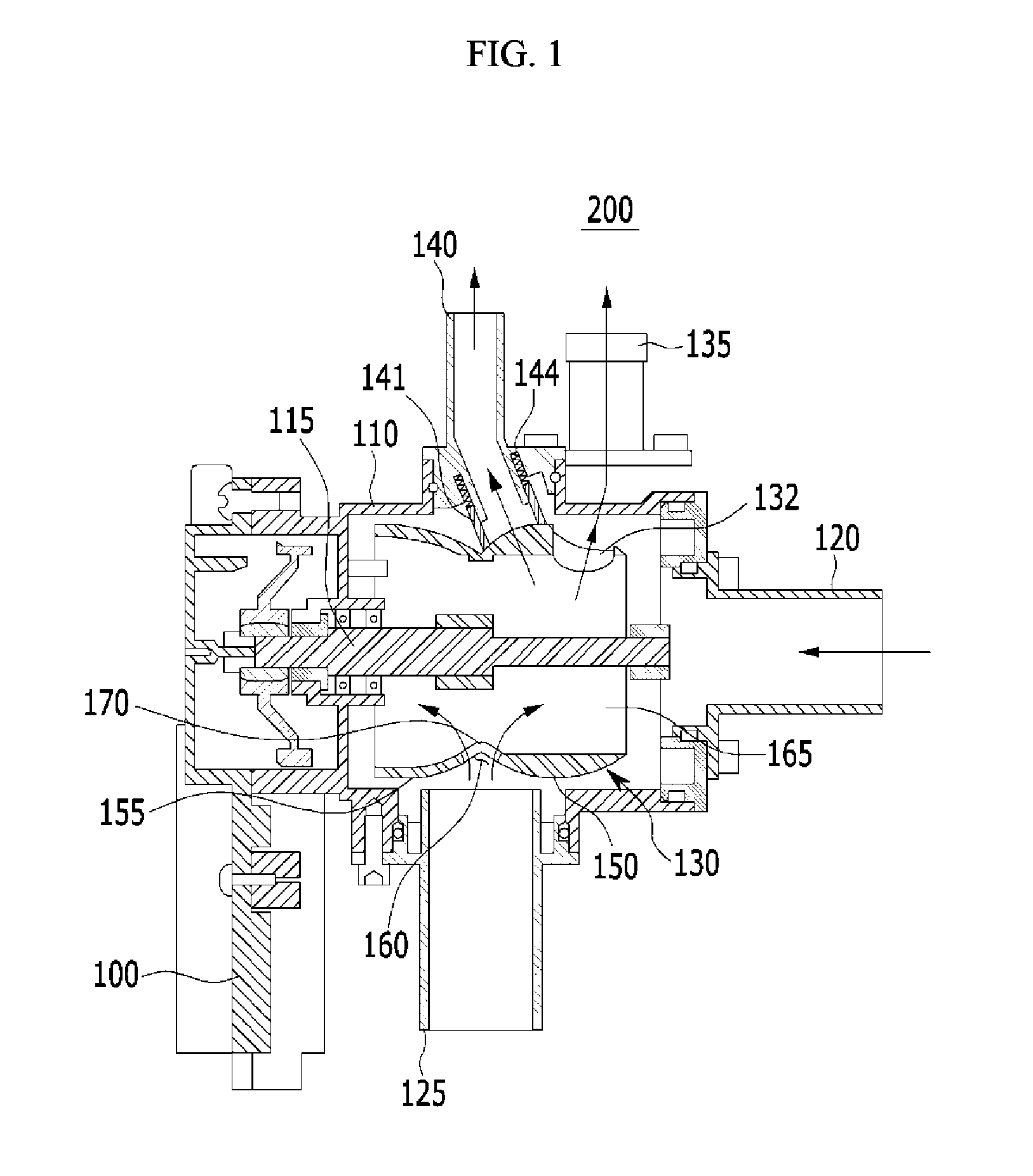 Coolant control valve of engine