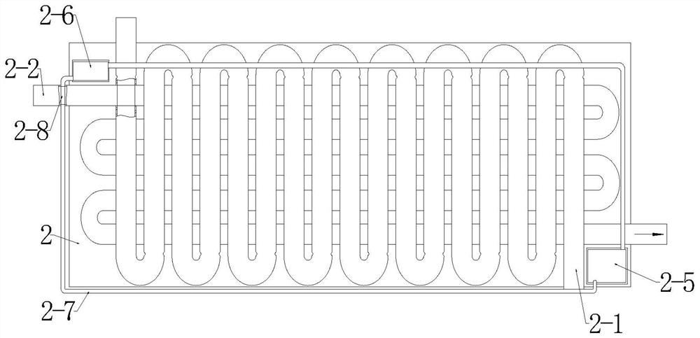 Cross-flow heat exchange equipment based on thermal convection process