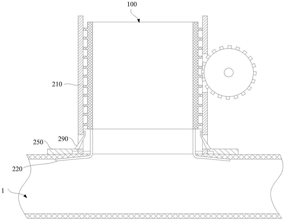 A device for preventing infection during bile duct stone extraction