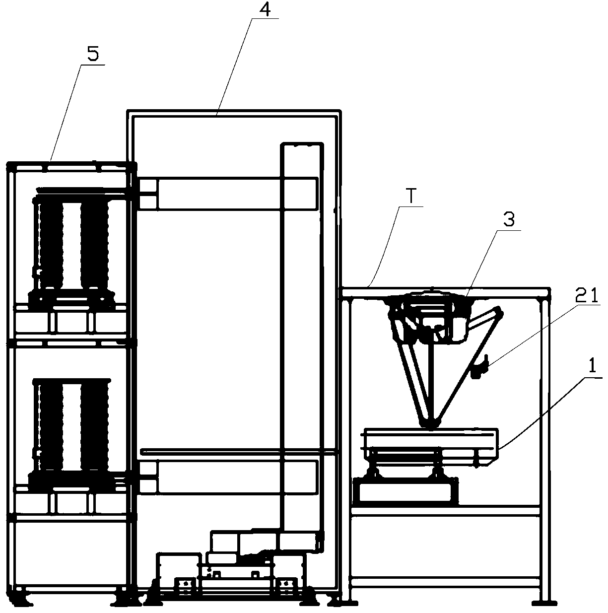 Panel sorting and shifting device