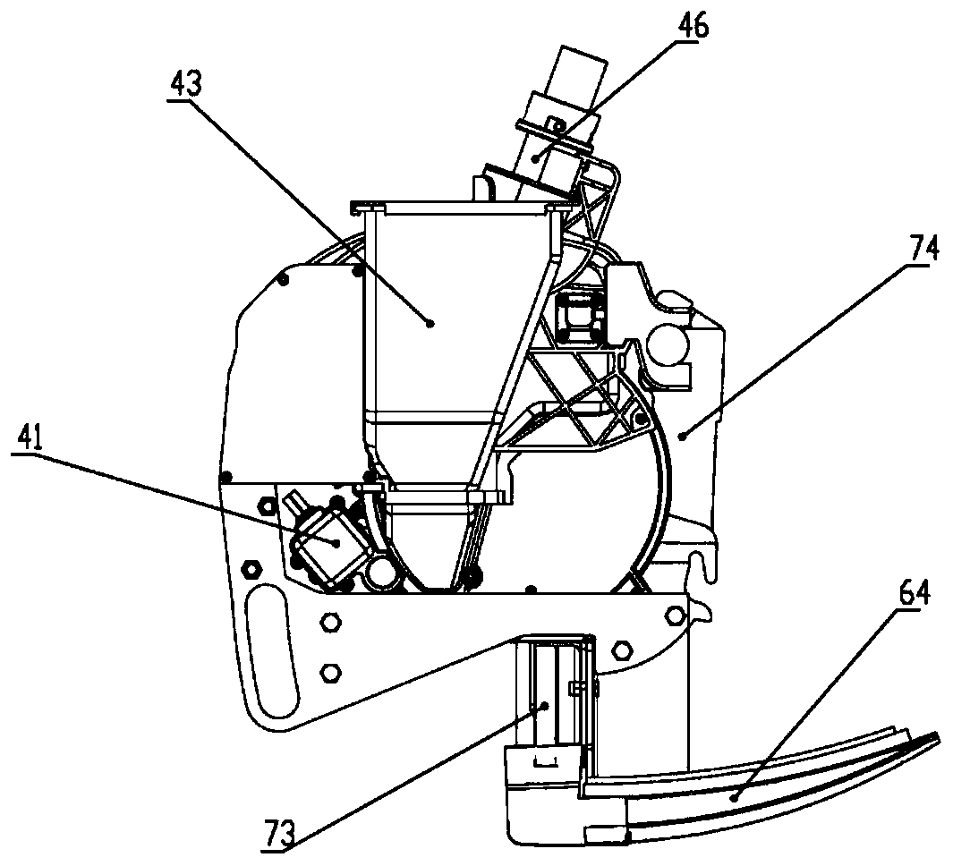 Intelligent electric-driven and pneumatic-type wide seedling strip wheat precision and uniformity seed-metering device