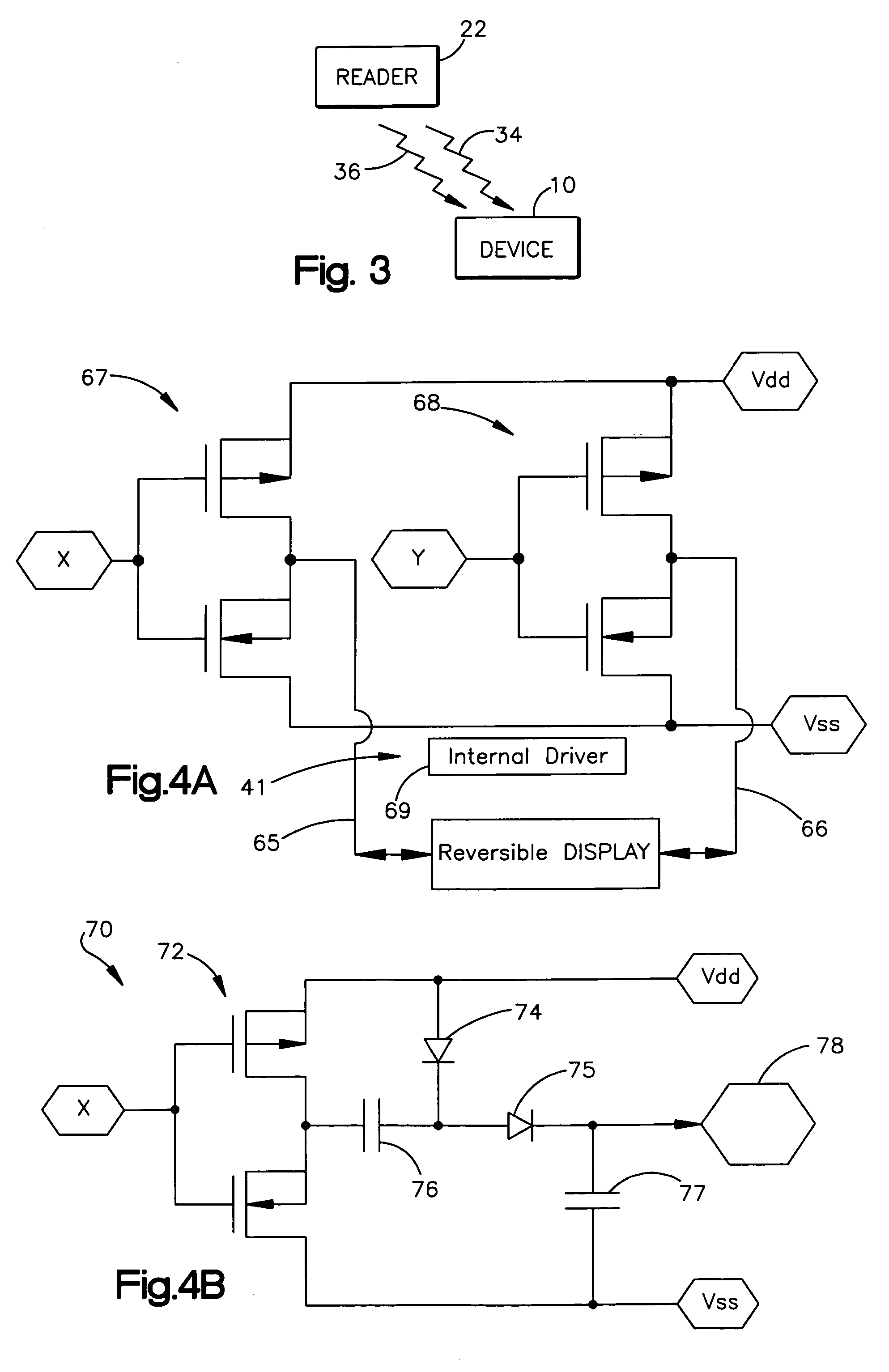 Radio frequency identification device with visual indicator