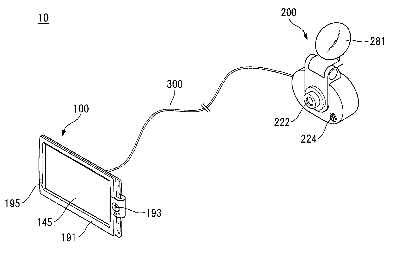 Vehicle navigation and method for inducing normal black box position in navigation system