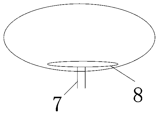 Flushing and collecting device for ophthalmic use