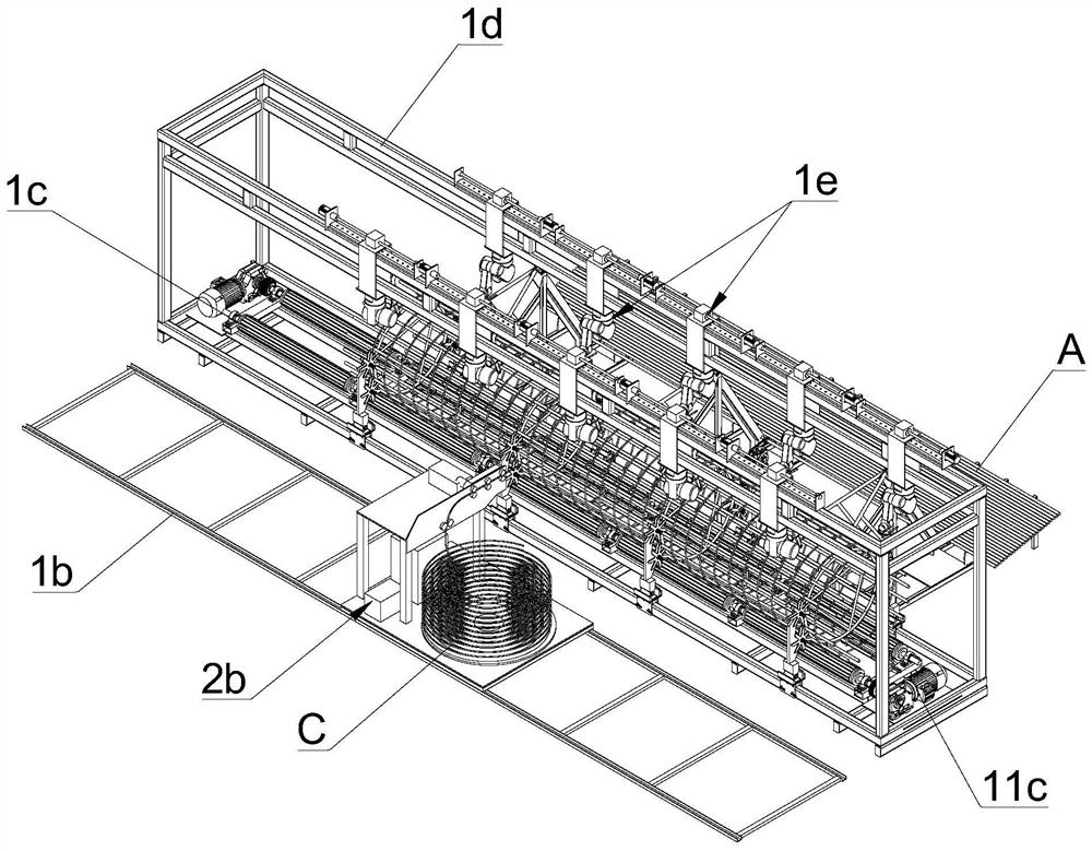 Full-automatic reinforcement cage welding machine