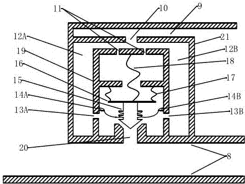 Intelligent inflow gas control device and intelligent inflow gas control method