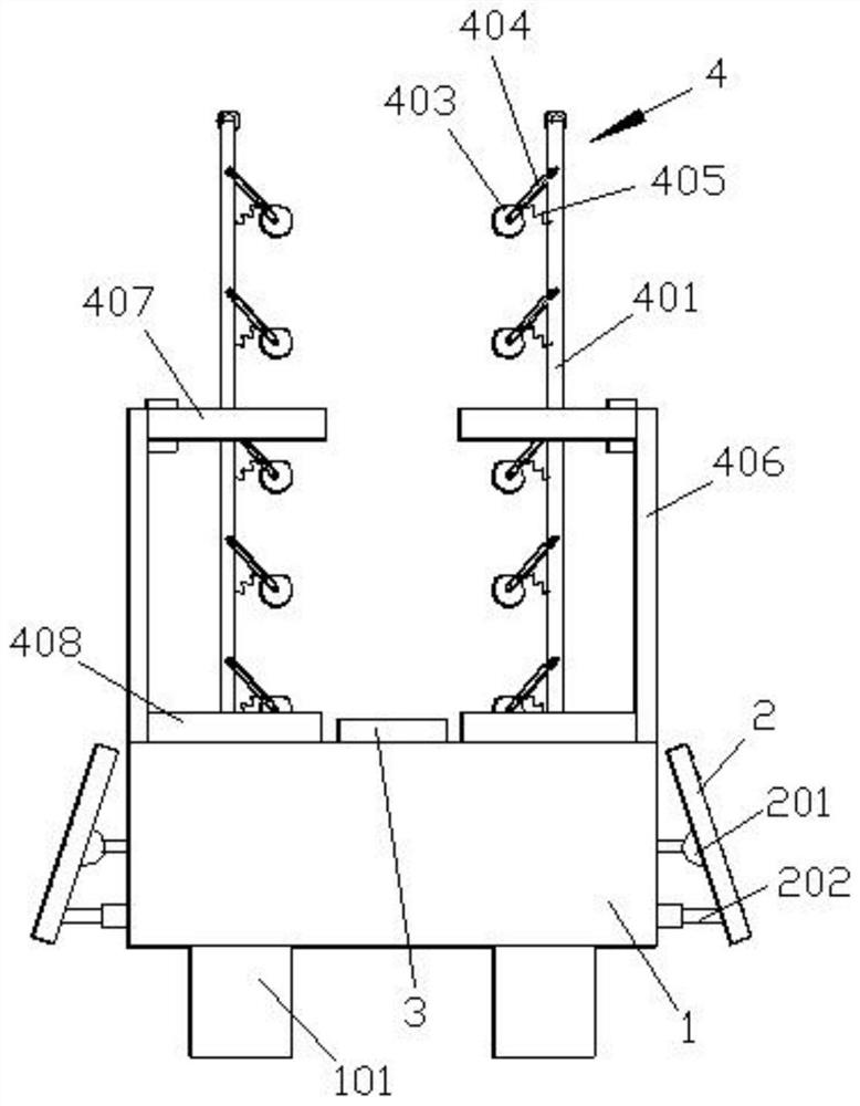 Automatic handling device for pc assembly line wall panel production