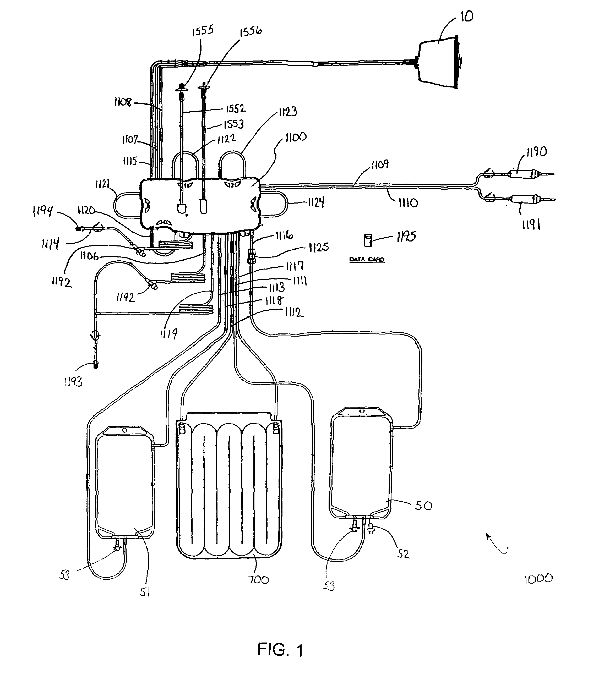 Method for collecting a desired blood component and performing a photopheresis treatment