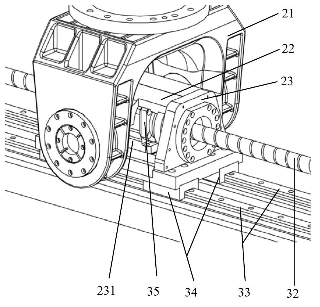 Five-freedom-degree hybrid robot