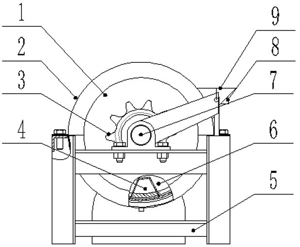 Positive and negative pressure air suction type roller precision seed-metering device