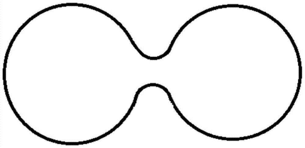 A three-dimensional elastic color-spinning fiber and its spinneret