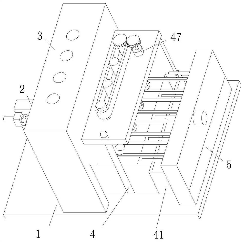 Automatic polyester button processing assembly line