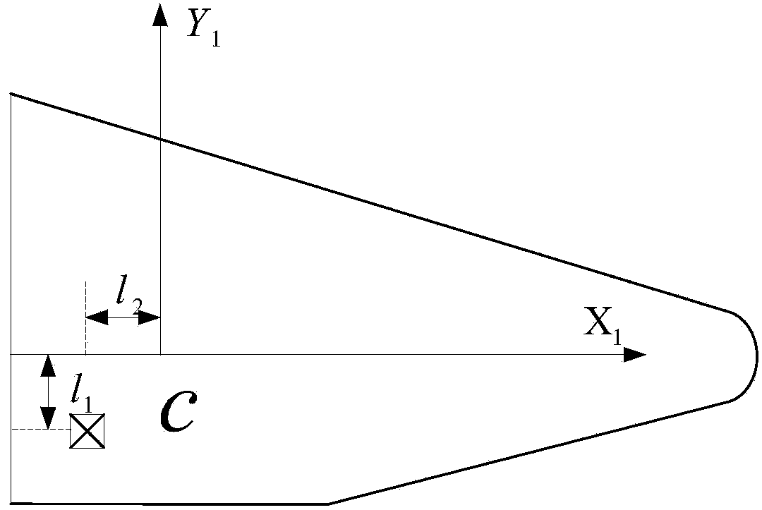 Dynamic stability judgment method of single-slider variable-mass-center control aircraft